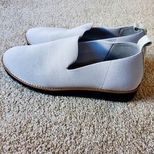Eileen Fisher Womens Knit Slip-on Sneaker Gray Size 10